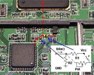 GL2422 resistor diagram